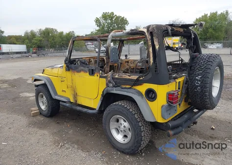 2001 Jeep Wrangler Sport z USA, uszkodzony, nr VIN 1J4FA49S91P328135